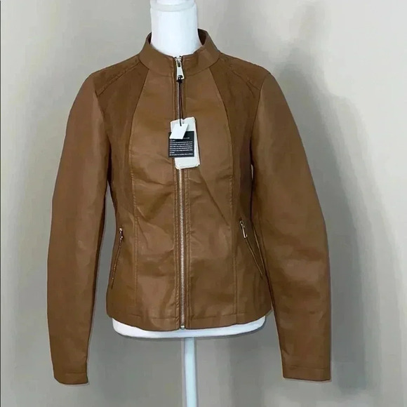 Cavalini Faux Leather Jacket - Picture 1 of 16